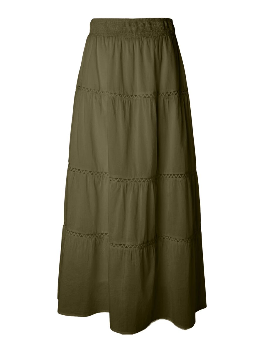 Carousel image - PCASTRID MAXI SKIRT, Burnt Olive | 6