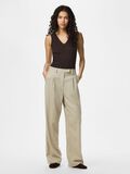 Product image thumbnail - PCAWACE HW LINNEBLANDNING BYXOR, Silver Lining | 1
