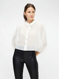 Pieces SIMILI STONE BUTTON CROPPED TOP, Bright White, highres - 17108267_BrightWhite_003.jpg