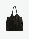 Pieces RECHTECKIGER WILDLEDER SHOPPER, Black, highres - 17101814_Black_002.jpg