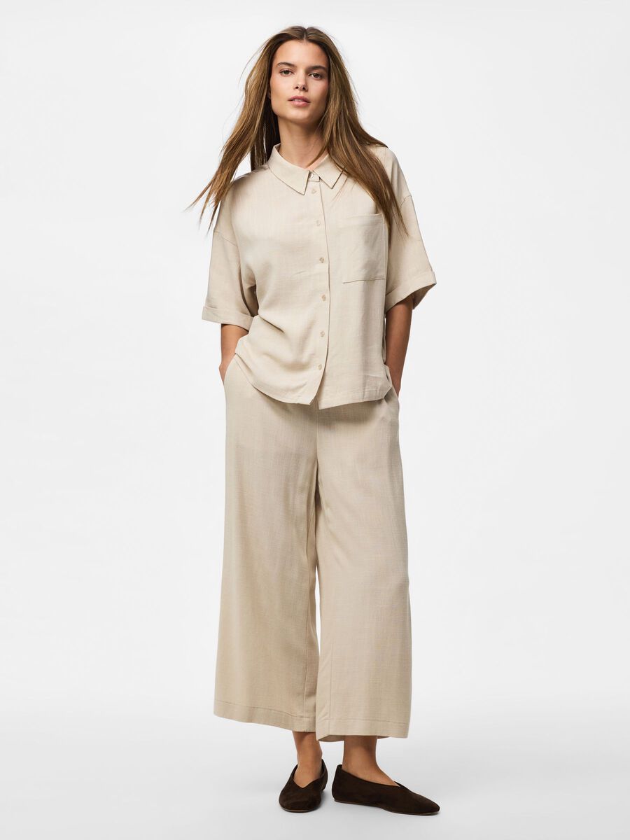 Carousel image - PCVINSTY 2/4 SHIRT, Silver Lining | 5