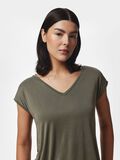 Product image thumbnail - PCKAMALA V-HALS-T-SKJORTE, Grape Leaf | 8