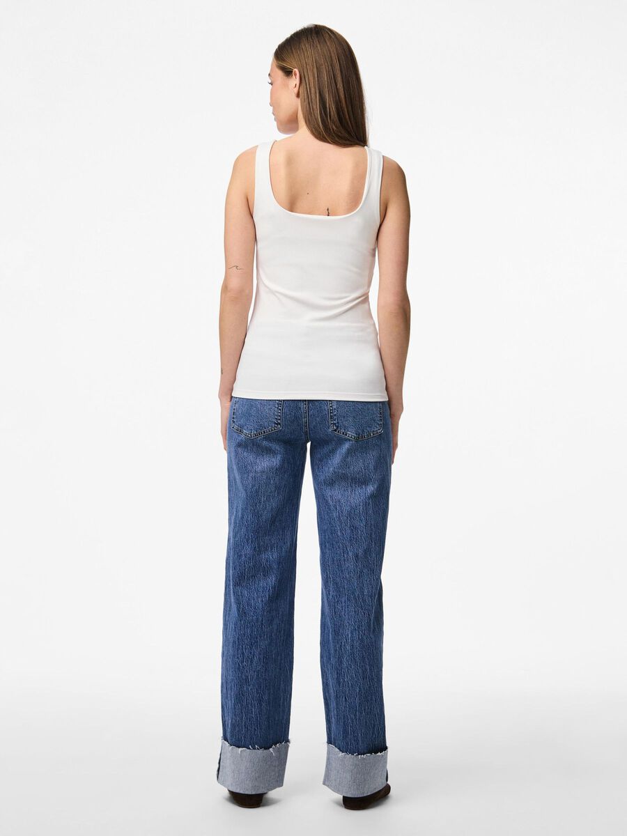 Pieces PCNEJA 2-WAY TANK TOP, Bright White, highres - 17141171_BrightWhite_004.jpg