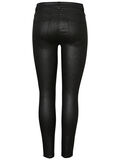 Pieces MID WAIST COATED GLITTER JEGGINGS, Black, highres - 17095653_Black_002.jpg