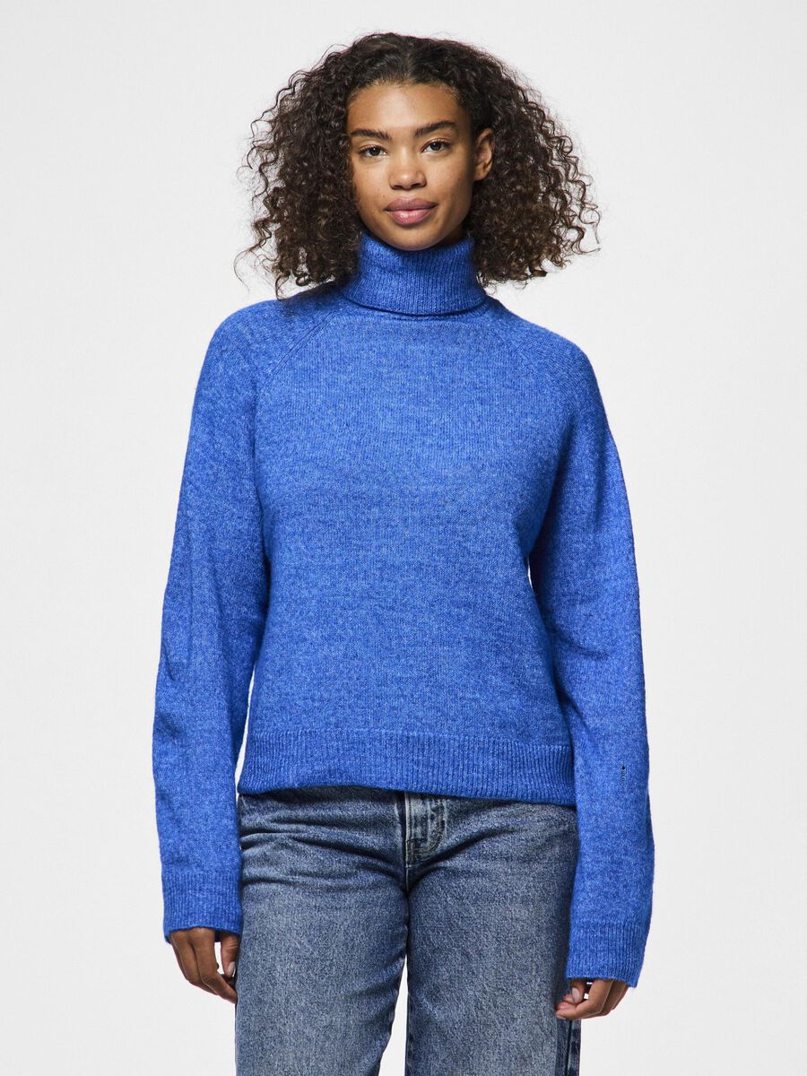 Pieces PCJULIANA ROLLKRAGENPULLOVER, French Blue, highres - 17139792_FrenchBlue_003.jpg