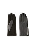 Pieces ZIP DETAIL GLOVES, Black, highres - 17098121_Black_002.jpg