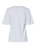 Pieces PCSKYLAR SPLIT T-SHIRT, Bright White, highres - 17159296_BrightWhite_002.jpg