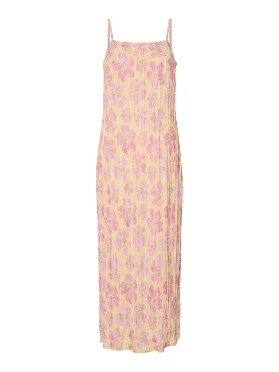 Pieces PCAMBER MAXI DRESS, Mellow Yellow, highres - 17158902_MellowYellow_1229204_001.jpg