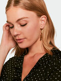 Pieces LONG WAVED EARRINGS, Gold Colour, highres - 17094026_GoldColour_008.jpg