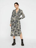 Pieces PRINTED MIDI SHIRT DRESS, Black, highres - 17099509_Black_799197_003.jpg