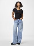 Pieces PCKITTE  SHORT SLEEVED TOP, Black, highres - 17101439_Black_005.jpg