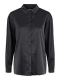 Pieces PCNORA SHIRT, Black, highres - 17124960_Black_001.jpg