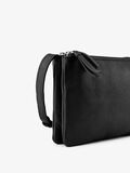 Pieces LEATHER CROSSBODY BAG, Black, highres - 17113832_Black_006.jpg