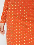 Pieces POLKA-DOT KNIELENGTE JURK, Baked Apple, highres - 17106439_BakedApple_788139_007.jpg