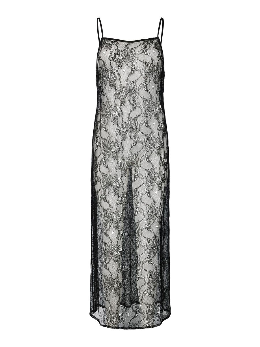 Pieces PCFRILLE ROBE MI-LONGUE, Black, highres - 17163979_Black_001.jpg