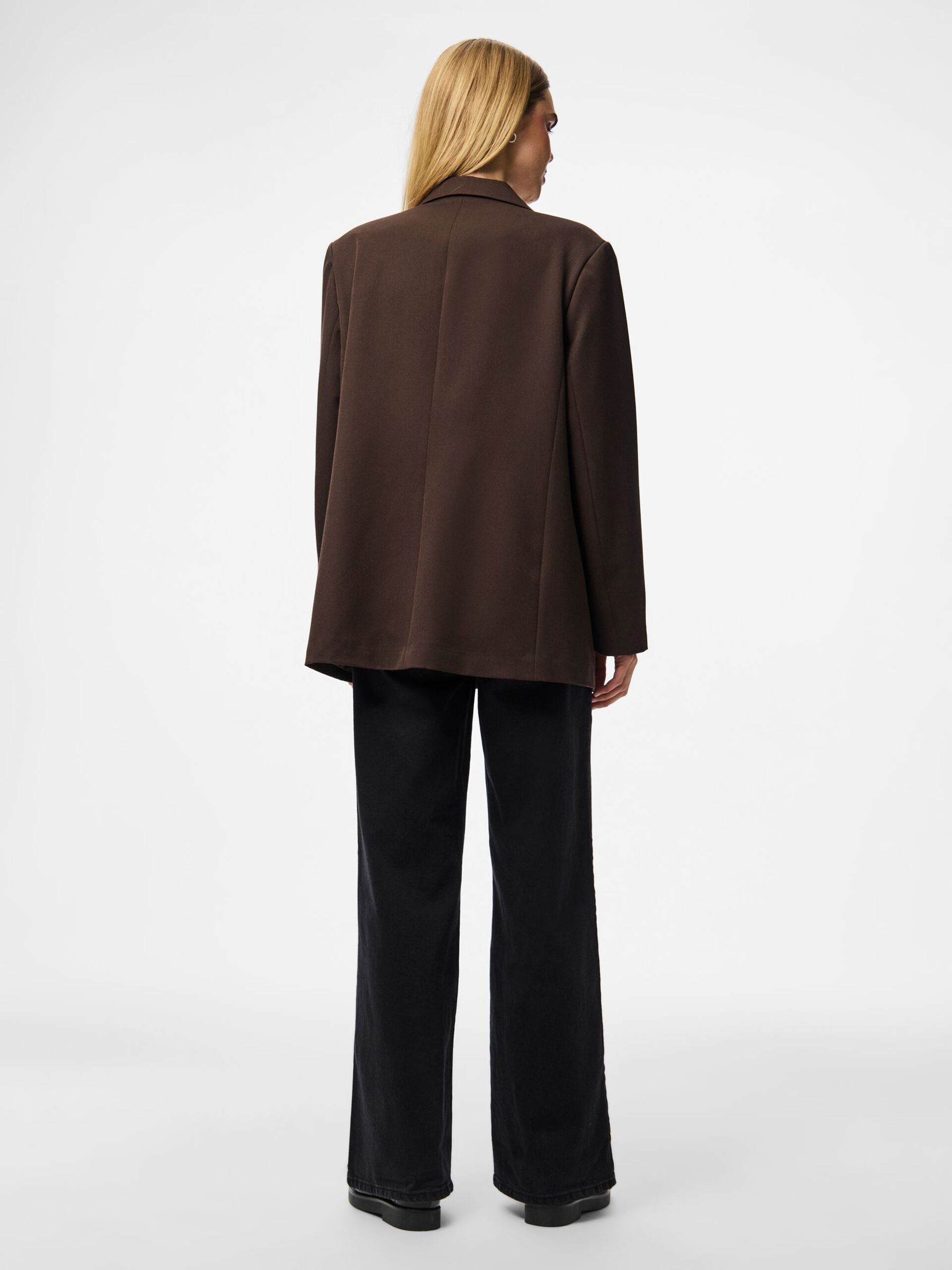 Carousel image - PCKAMIL OVERSIZED BLAZER, Hot Fudge | 4
