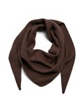 Product image thumbnail - PCKOMMA RIB BIG TRIANGLE  SCARF, Hot Fudge | 1