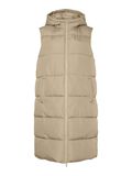 Product image thumbnail - PCBEE LONG PADDED GILET, Silver Mink | 6