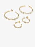 Pieces 2-PACK HOOP EARRINGS, Gold Colour, highres - 17100445_GoldColour_006.jpg