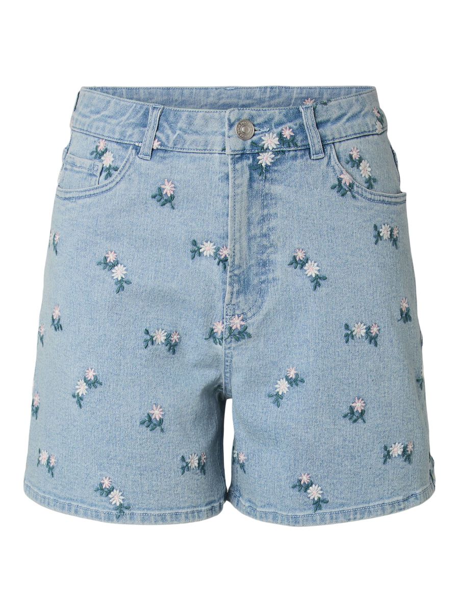 Carousel image - PCFLORA HW  DENIM SHORTS, Light Blue Denim | 5