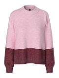 Product image thumbnail - PCIVY KNITTED JUMPER, Pink-A-Boo | 1