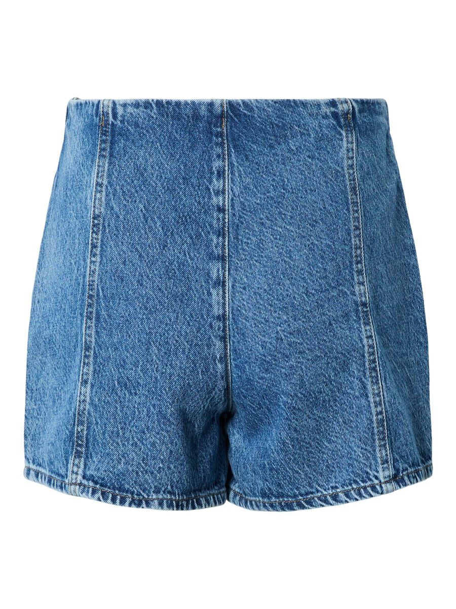 Pieces PCFILUM MW DENIM SKORTS, Medium Blue Denim, highres - 17159297_MediumBlueDenim_002.jpg