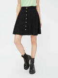 Pieces A-LINE MINI SKIRT, Black, highres - 17104653_Black_003.jpg