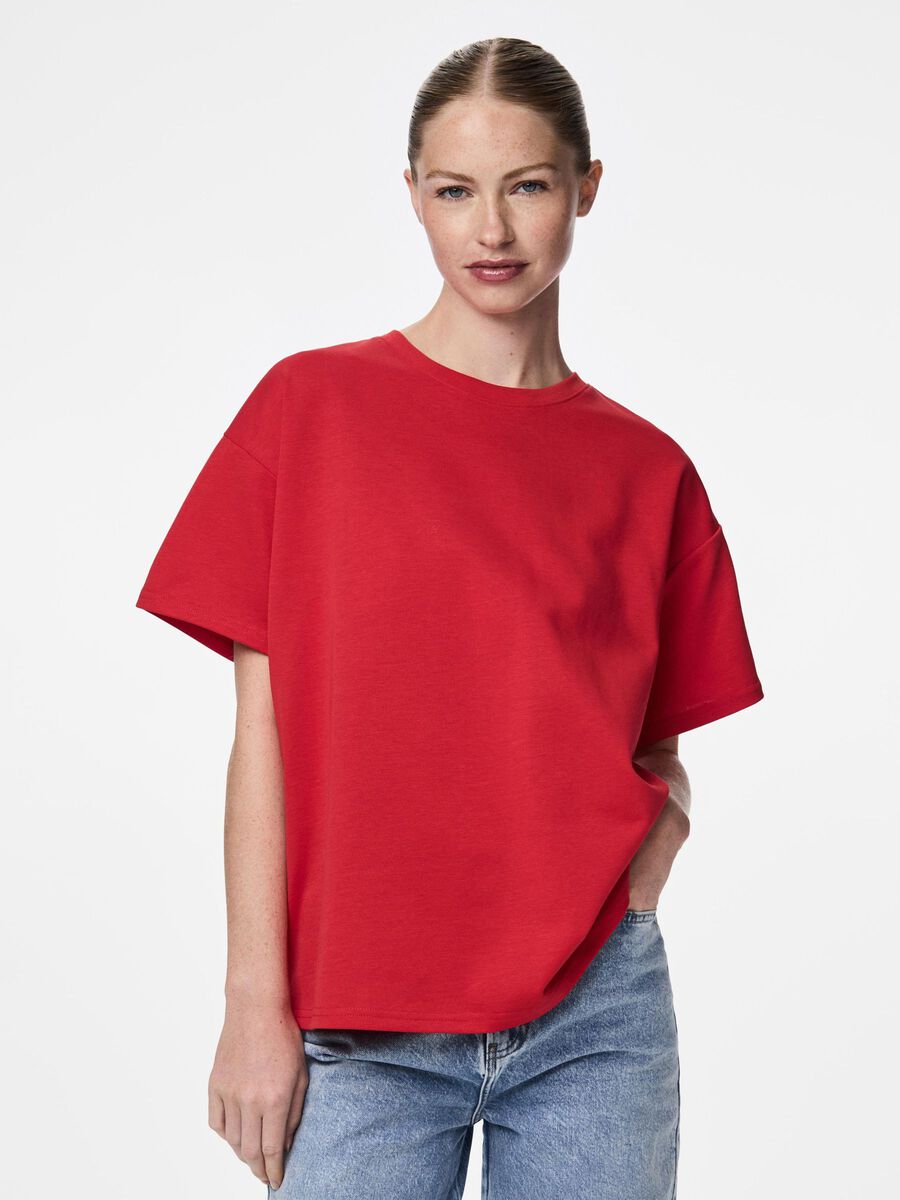 Pieces PCSKYLAR OVERSIZED T-SHIRT, Lollipop, highres - 17146654_Lollipop_003.jpg