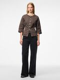 Product image thumbnail - PCSELMA DENIM SHIRT, Hot Fudge | 3