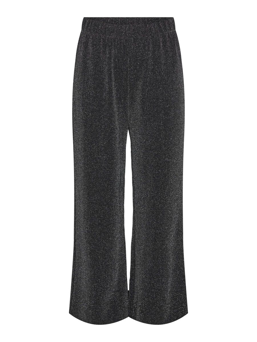 Pieces PCPIA HIGH WAISTED TROUSERS, Black, highres - 17148691_Black_1119897_001.jpg
