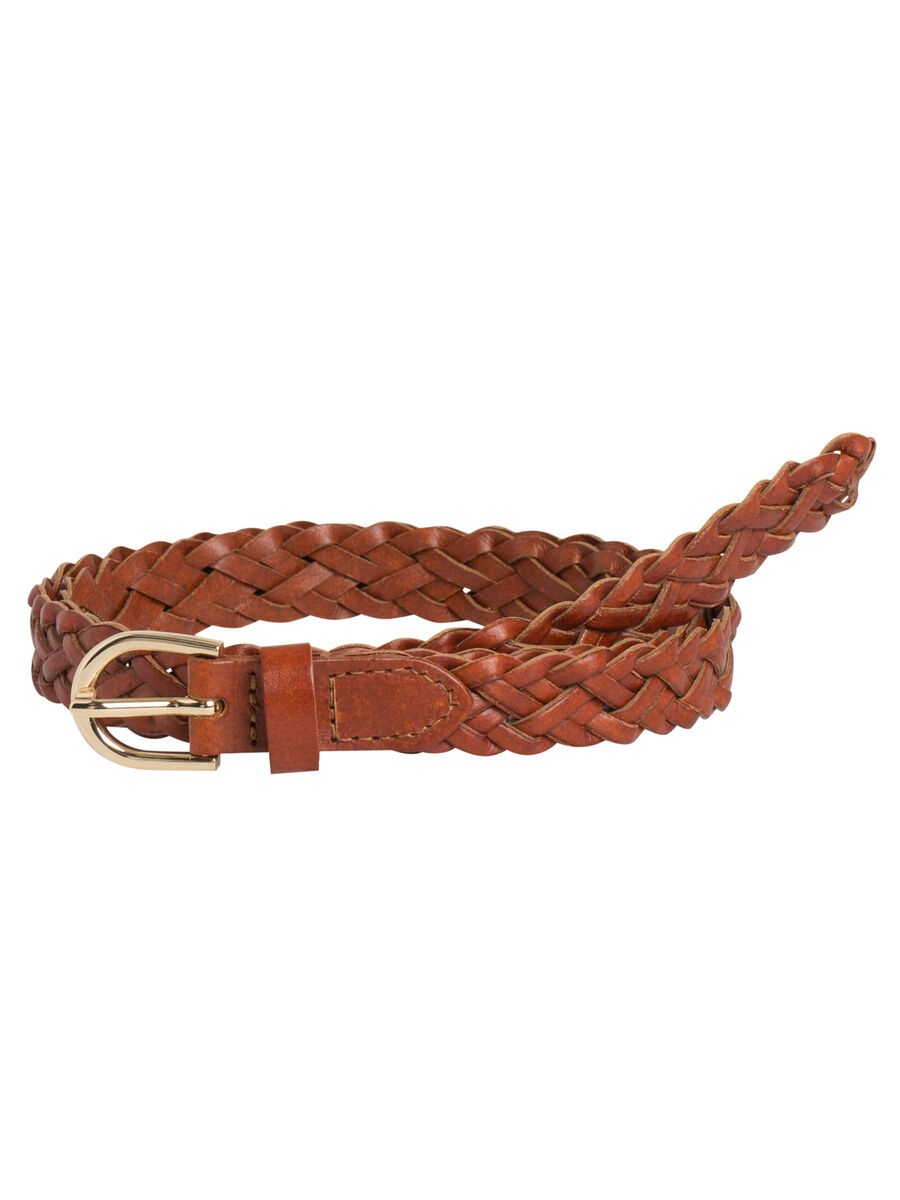 Pieces PCAVERY LEATHER BELT, Cognac, highres - 17077740_Cognac_001.jpg