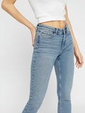 Pieces MID-WAIST SLIM FIT JEANS, Light Blue Denim, highres - 17100979_LightBlueDenim_007.jpg