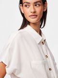 Product image thumbnail - CAMICIA A MANICHE CORTE, Bright White | 5