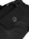 Pieces SMALL LEATHER BAG, Black, highres - 17055351_Black_007.jpg