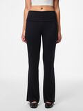 Product image thumbnail - PCMALIVA FLARED TROUSERS, Black | 3