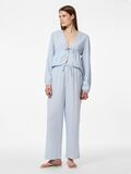 Pieces PCSASTINA MUSSELIN OBERTEIL MIT LANGEN ÄRMELN, Cashmere Blue, highres - 17156480_CashmereBlue_007.jpg