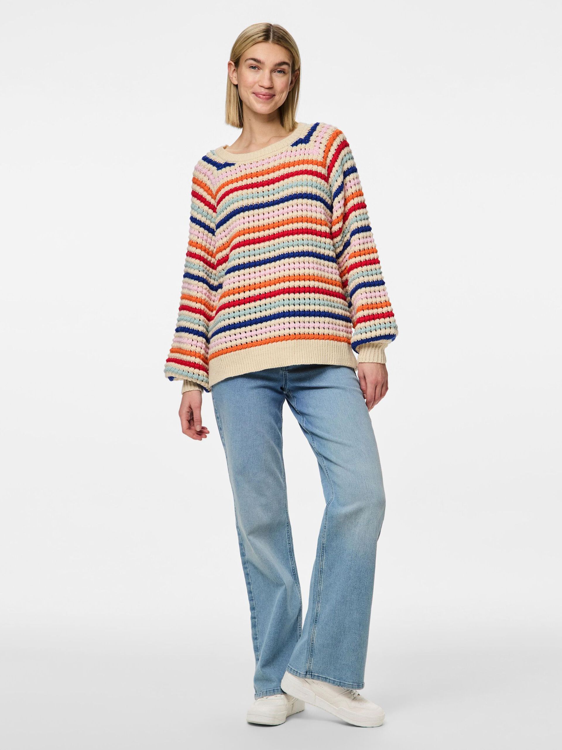 Carousel image - PCDOSLA KNITTED JUMPER, Birch | 3
