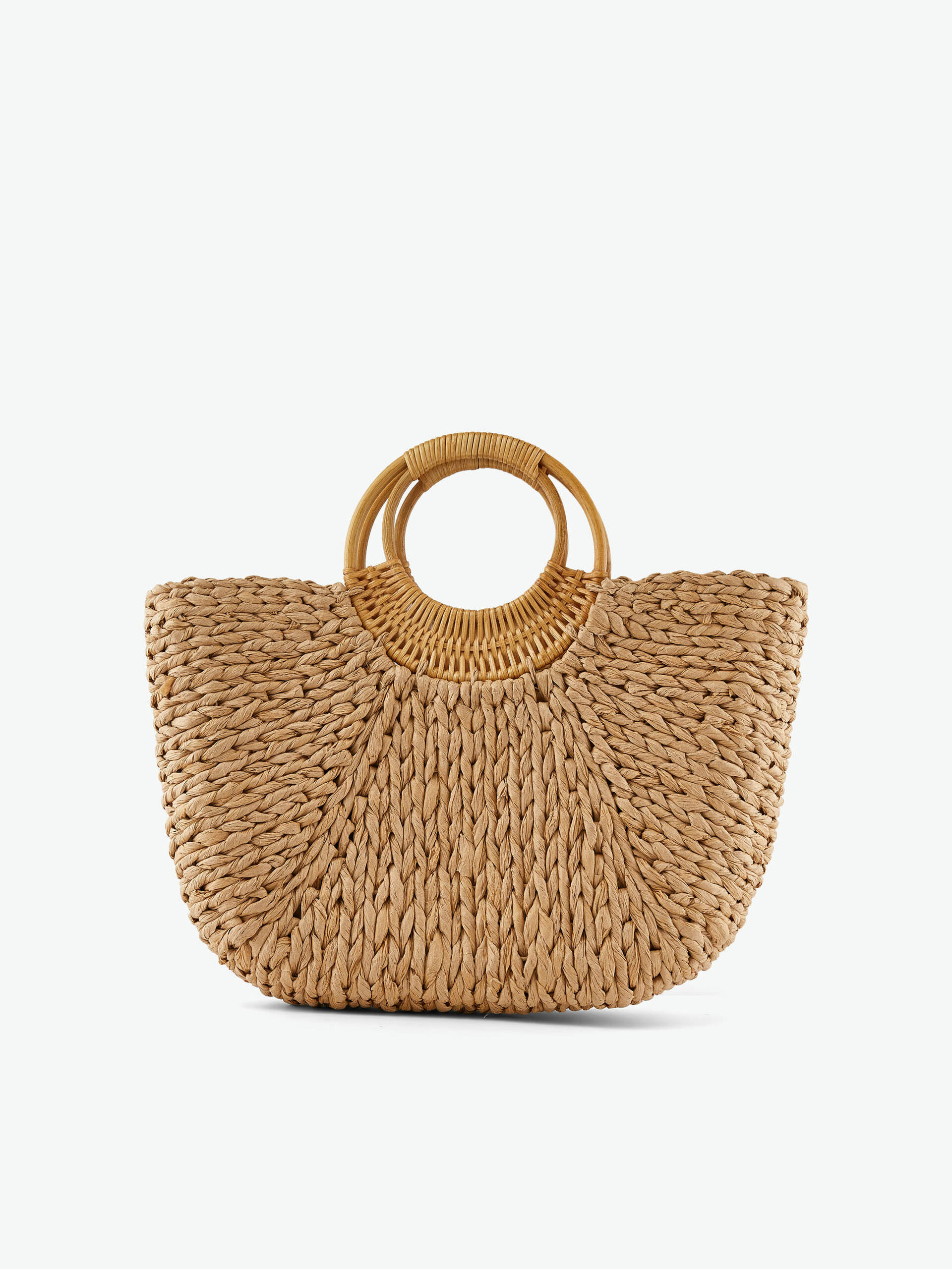 Carousel image - PCNOOMI STRAW BAG, Nature | 2