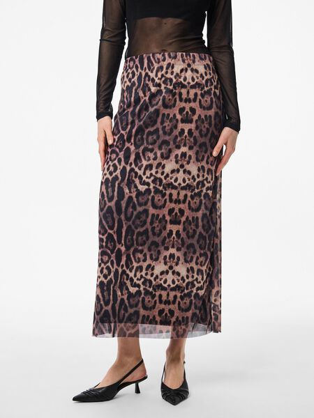 Pieces PCFRIDA MESH LEOPARD MIDIROCK, Black, highres - 17162147_Black_1231513_003.jpg
