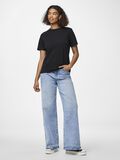 Pieces PCRIA COTTON T-SHIRT, Black, highres - 17140802_Black_005.jpg