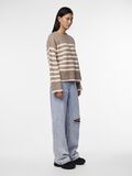Pieces PCLINE KNITTED PULLOVER, Fossil, highres - 17136138_Fossil_1019821_005.jpg
