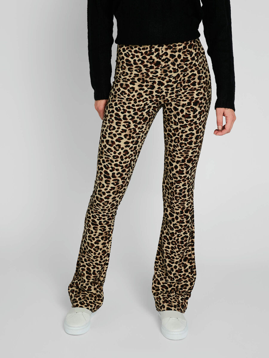 Wetland Willen intern Flared Broek Met Luipaard Print | centenariocat.upeu.edu.pe