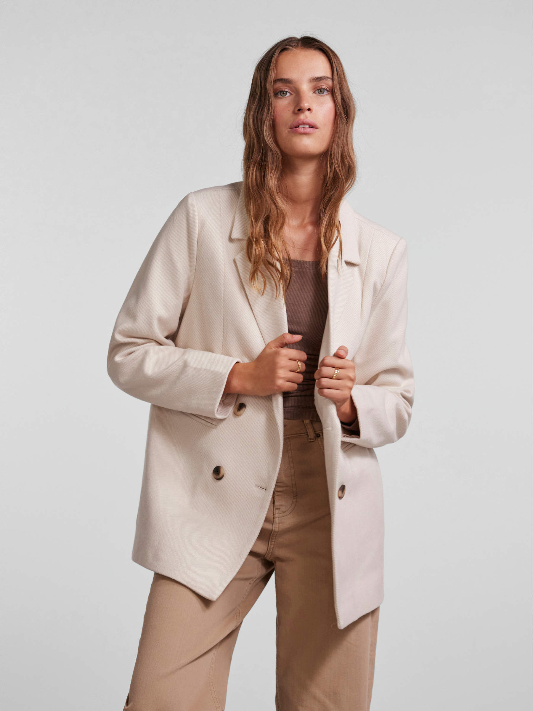 Haven off white blazer store