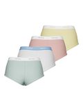 Pieces PCLOGO LADY BOXER SHORTS, Jadeite, highres - 17106857_Jadeite_912104_002.jpg