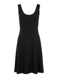 Pieces RIBBED SLEEVELESS DRESS, Black, highres - 17101528_Black_001.jpg