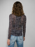 Pieces LUIPAARDPRINT BLOUSE, Black, highres - 17090982_Black_640922_004.jpg