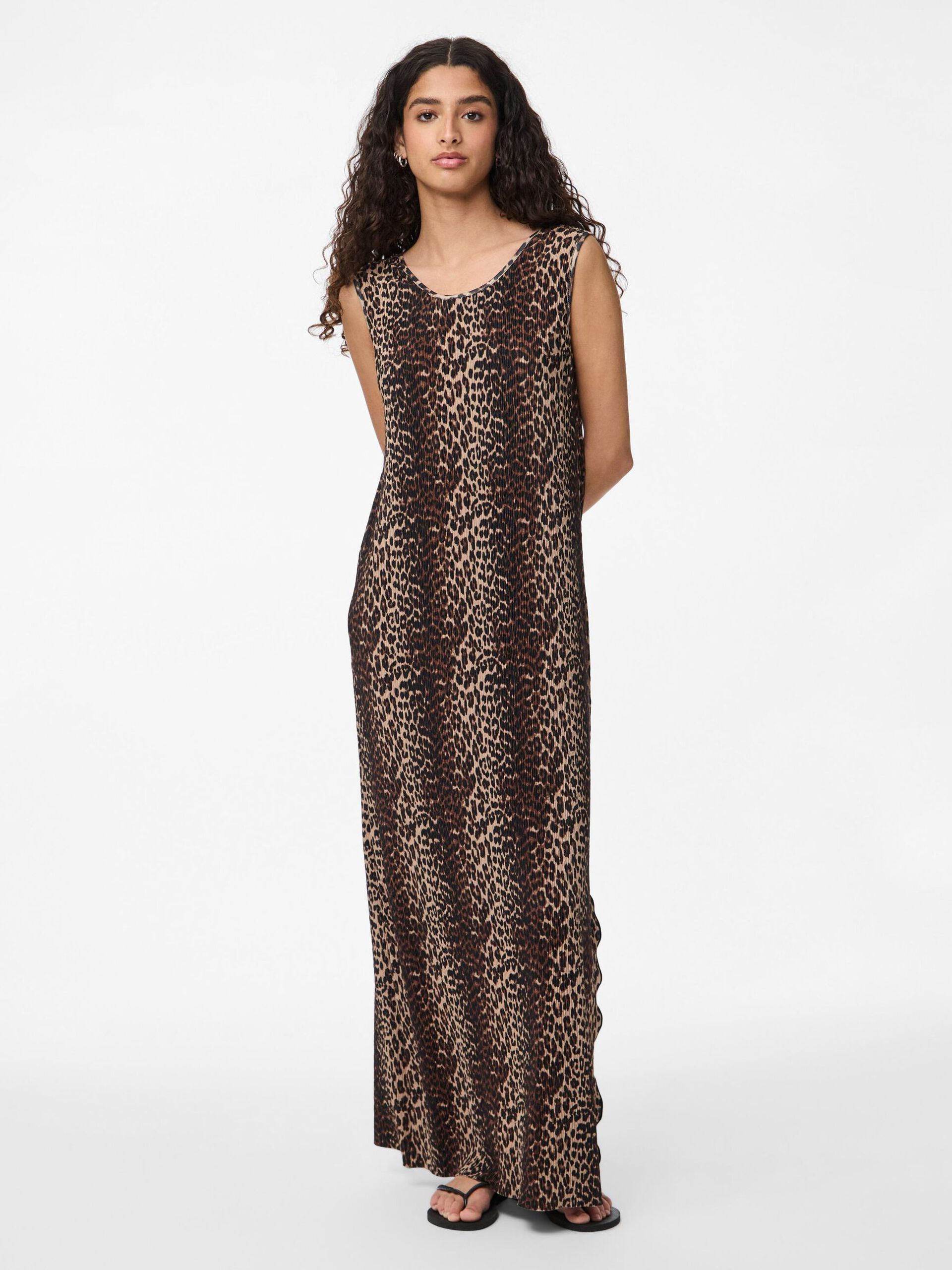 Carousel image - PCFLORA ROBE LONGUE, Black | 5