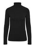 Pieces PCSIRENE KNITTED TOP, Black, highres - 17108494_Black_001.jpg