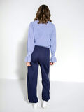 Pieces WIDE HIGH WAIST TROUSERS, Navy Blazer, highres - 17090956_NavyBlazer_004.jpg