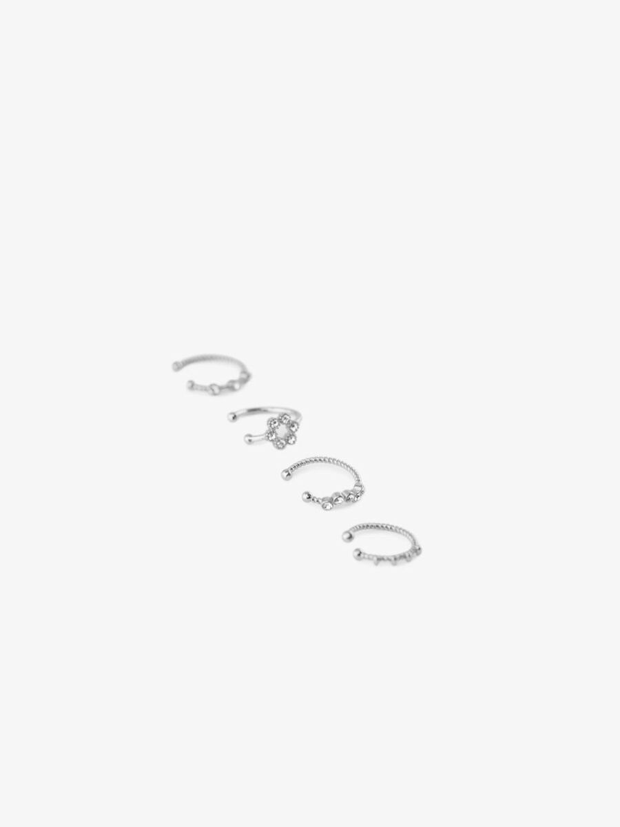 Pieces EARCUFF-KORVAKORU, Silver Colour, highres - 17115449_SilverColour_871516_001.jpg